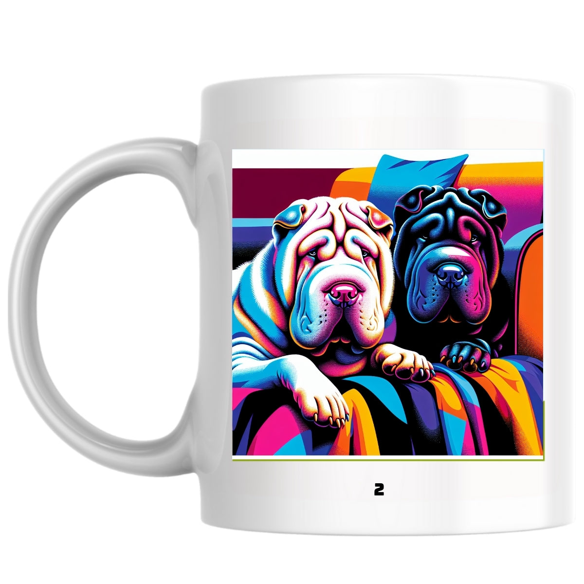 2 the Magnificent: Pop Art Coffee Mug