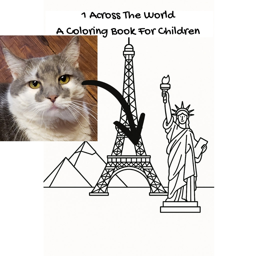 1 Across The World: A Coloring Book For Children