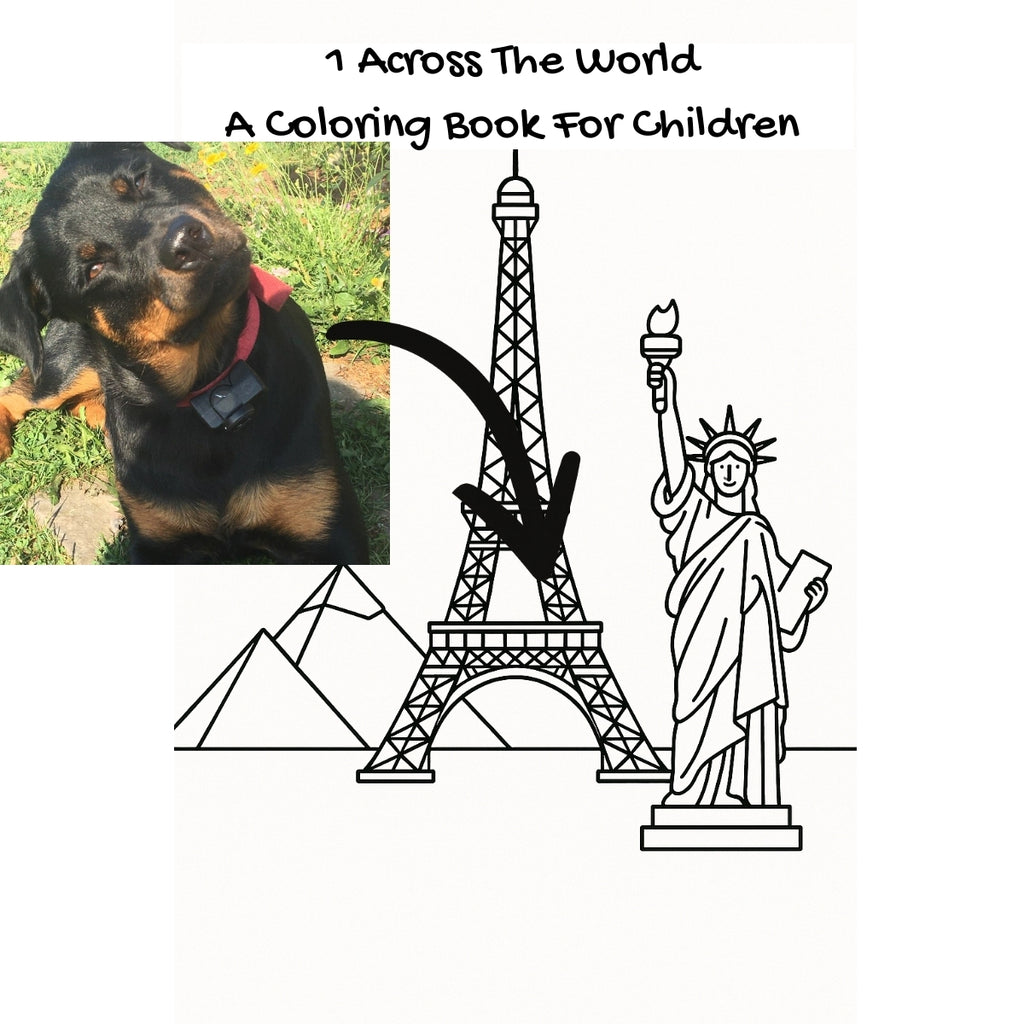 1 Across The World: A Coloring Book For Children