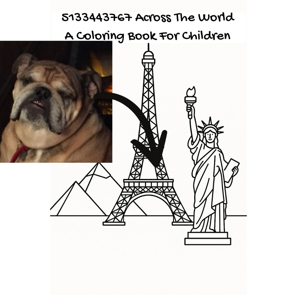 5133443767 Across The World: A Coloring Book For Children