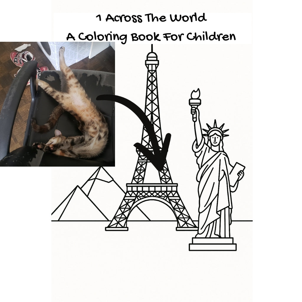 1 Across The World: A Coloring Book For Children
