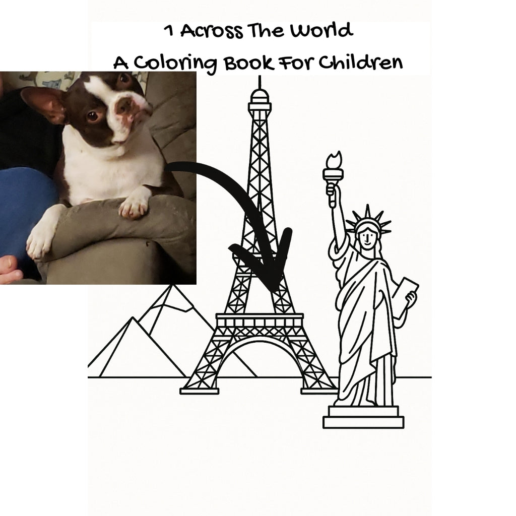 1 Across The World: A Coloring Book For Children