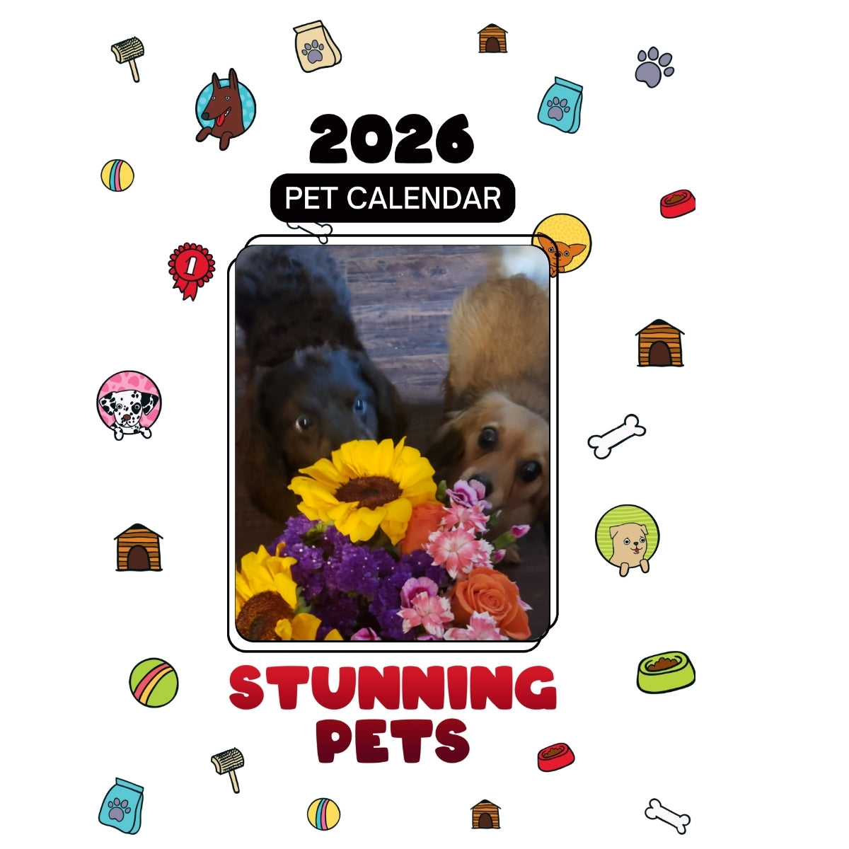 2 Headlines Stunning Pets: A 2026 Pet Calendar