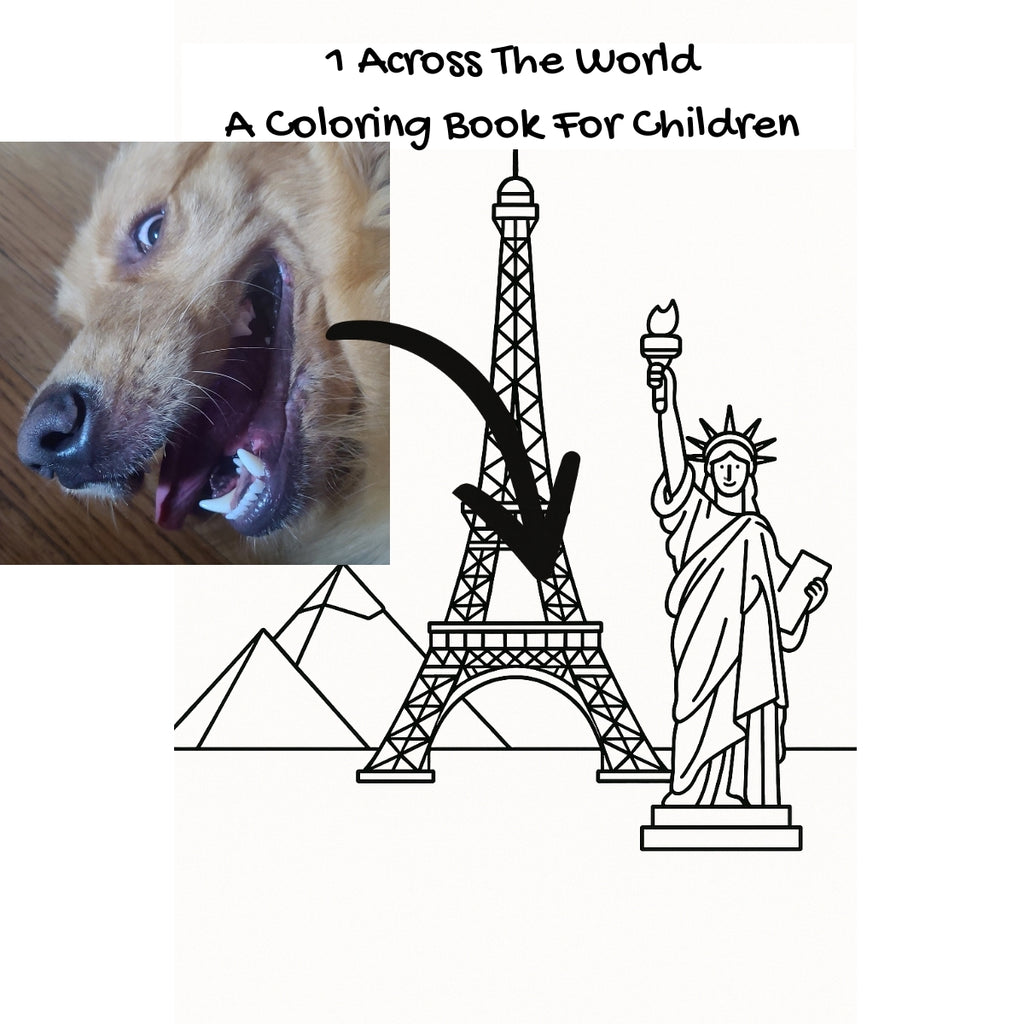 1 Across The World: A Coloring Book For Children