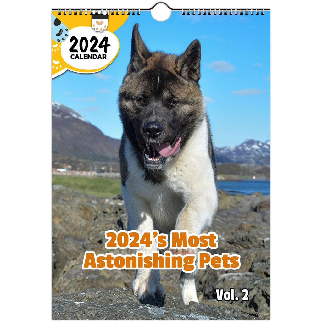 2024's Most Astonishing Pets Volume Two: 2024 Wall Calendar (Published)