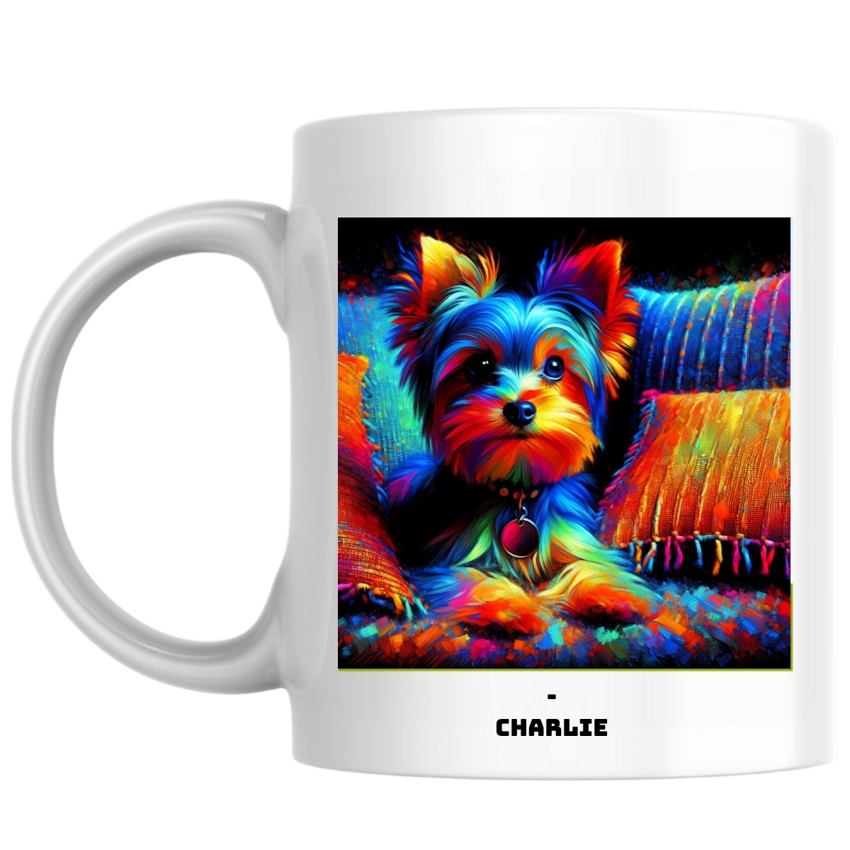 -Charlie the Magnificent: Pop Art Coffee Mug