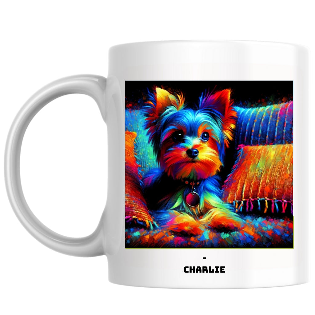 -Charlie the Magnificent: Pop Art Coffee Mug