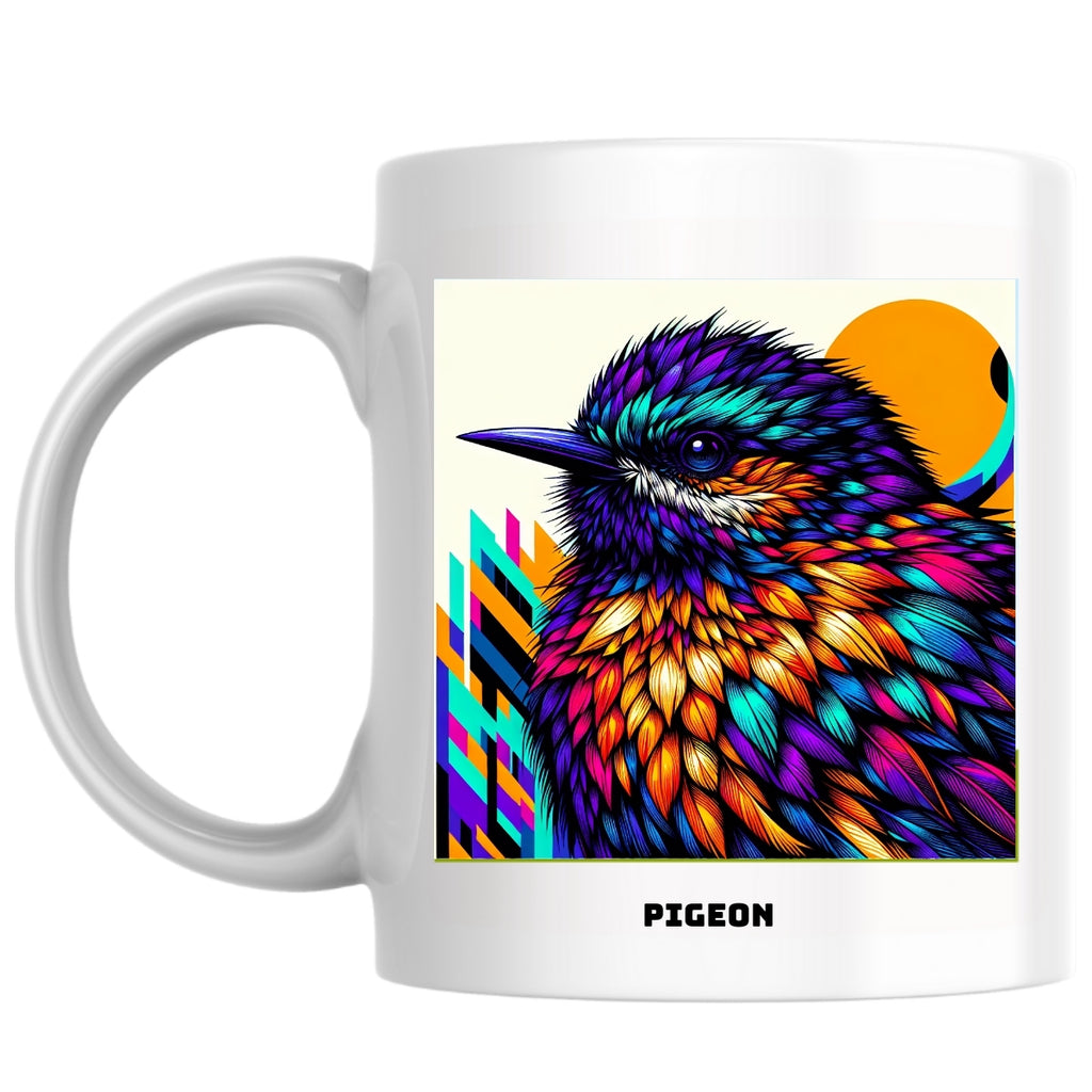 Pigeon the Magnificent: Pop Art Coffee Mug