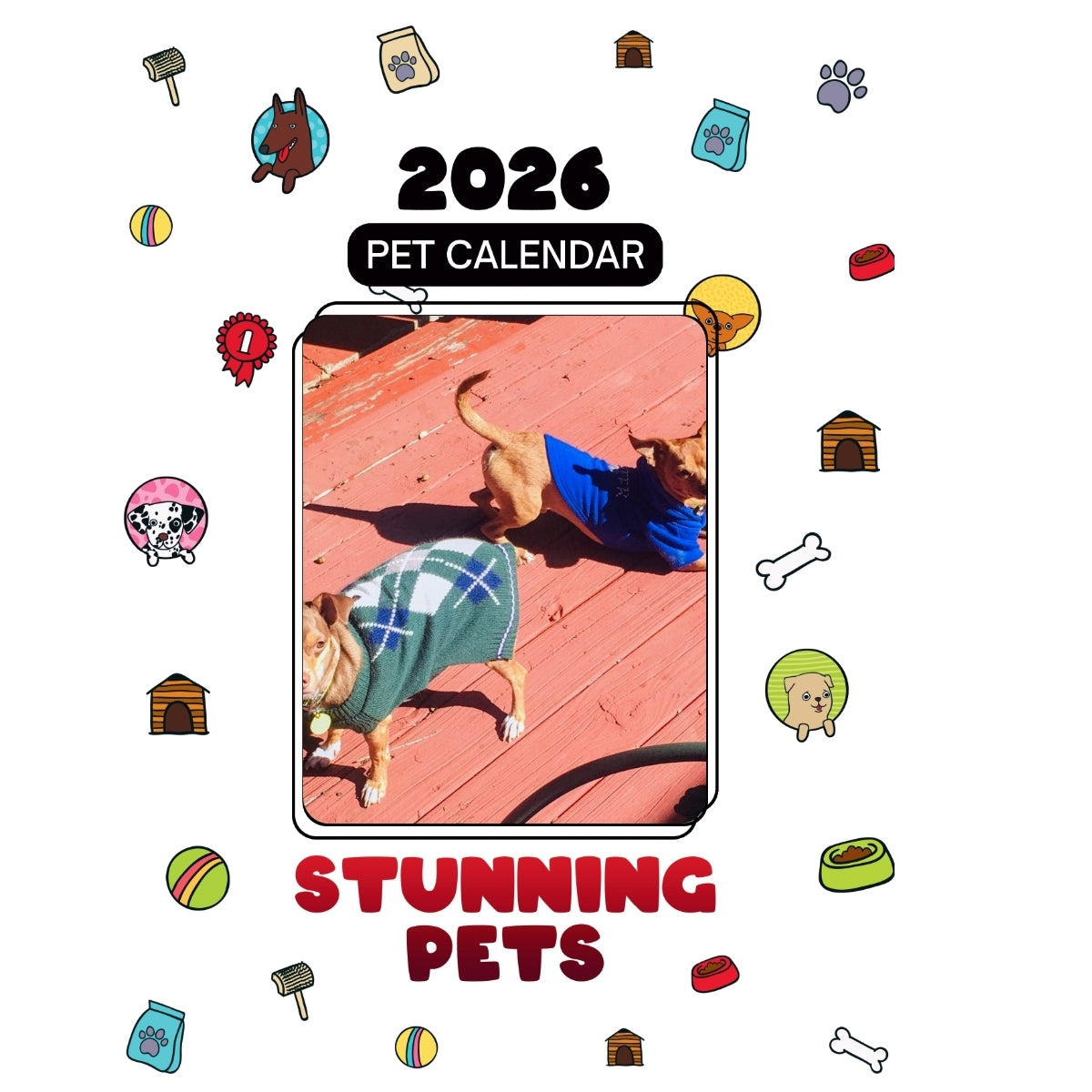 #1 Pj #2 Charlie Headlines Stunning Pets: A 2026 Pet Calendar