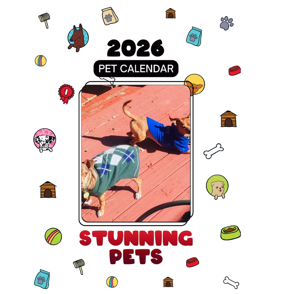 #1 Pj #2 Charlie Headlines Stunning Pets: A 2026 Pet Calendar
