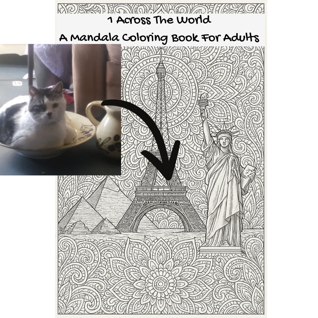 1 Across The World: A Mandala Coloring Book For Adults