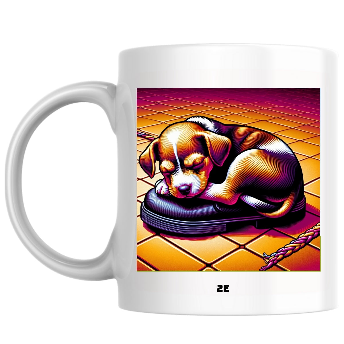 2e the Magnificent: Pop Art Coffee Mug