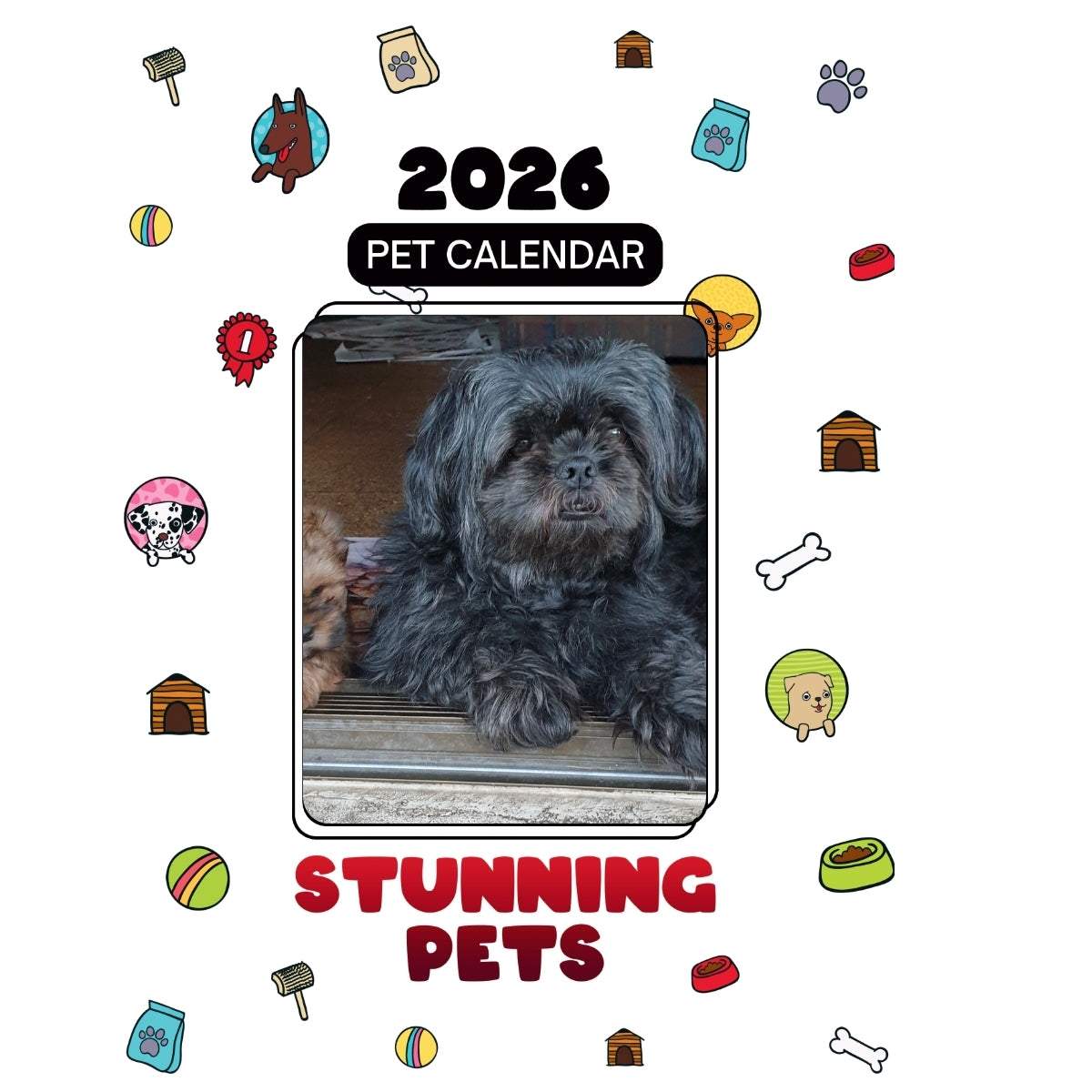 2 Headlines Stunning Pets: A 2026 Pet Calendar