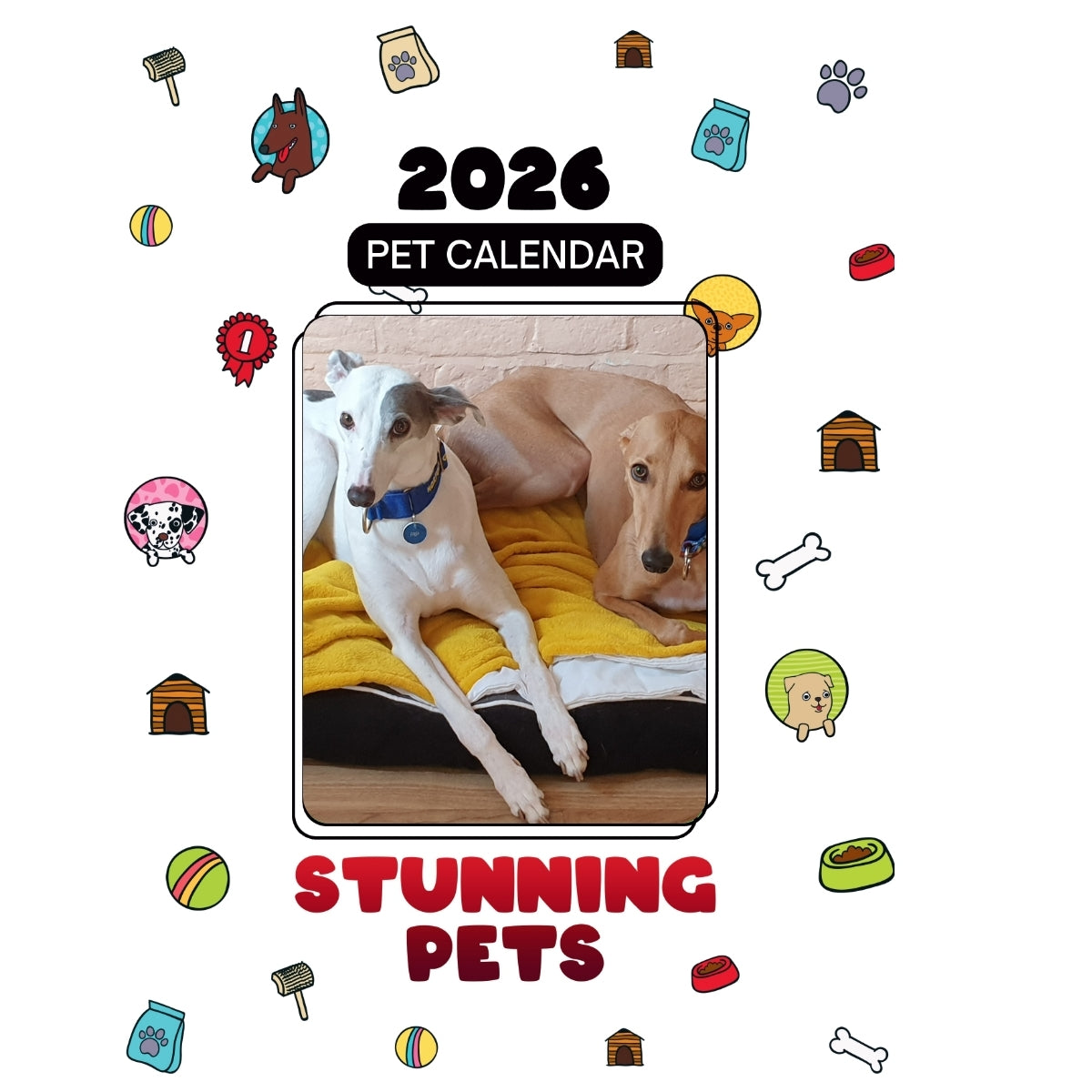 2 Headlines Stunning Pets: A 2026 Pet Calendar