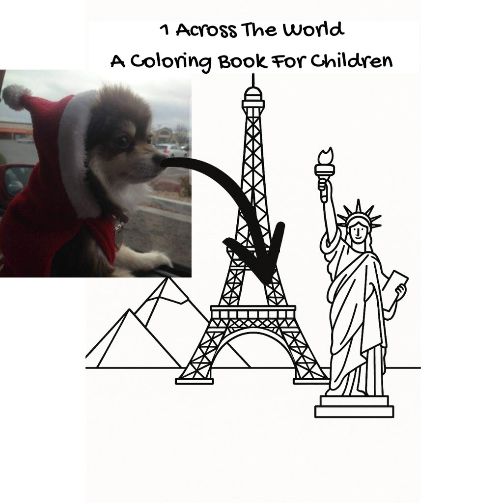1 Across The World: A Coloring Book For Children
