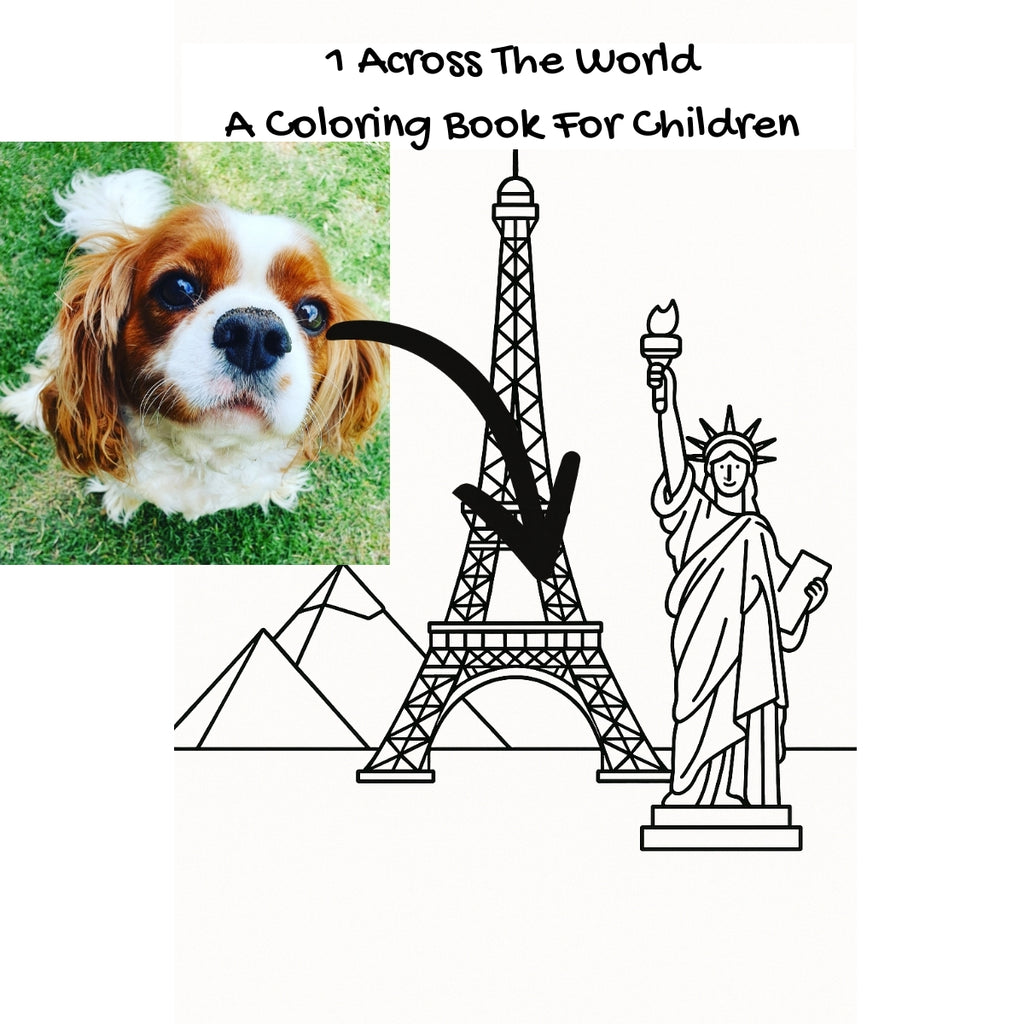 1 Across The World: A Coloring Book For Children