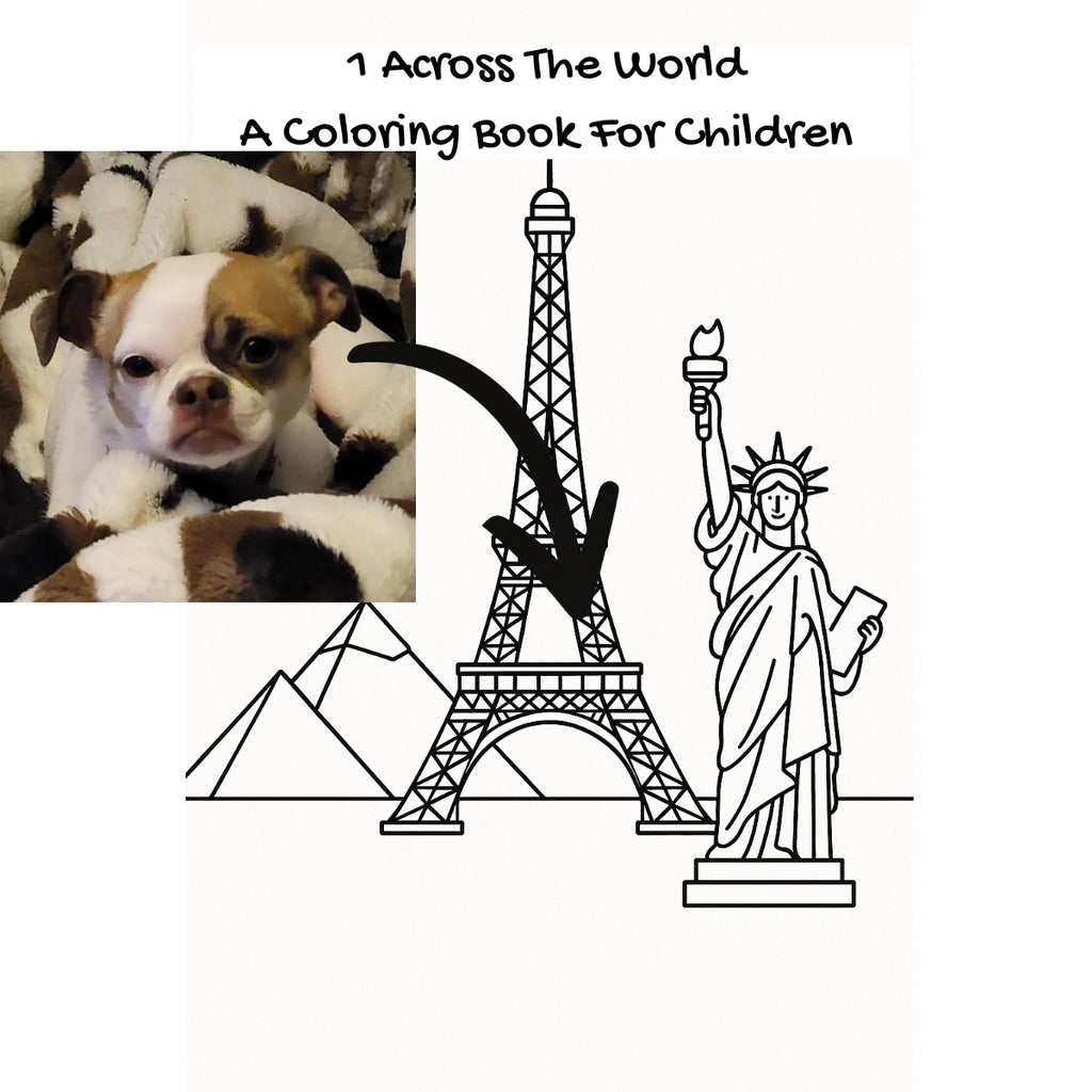 1 Across The World: A Coloring Book For Children