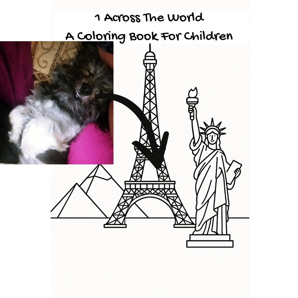 1 Across The World: A Coloring Book For Children