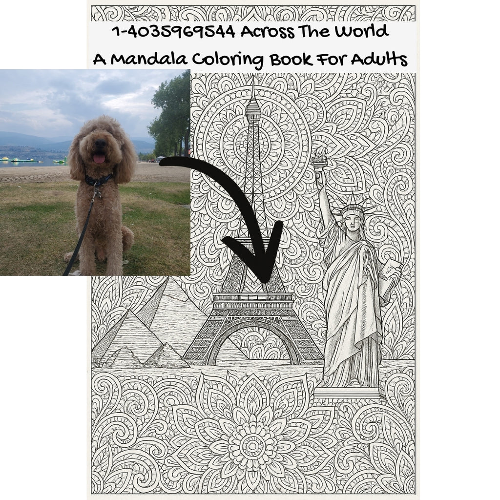 1-4035969544 Across The World: A Mandala Coloring Book For Adults