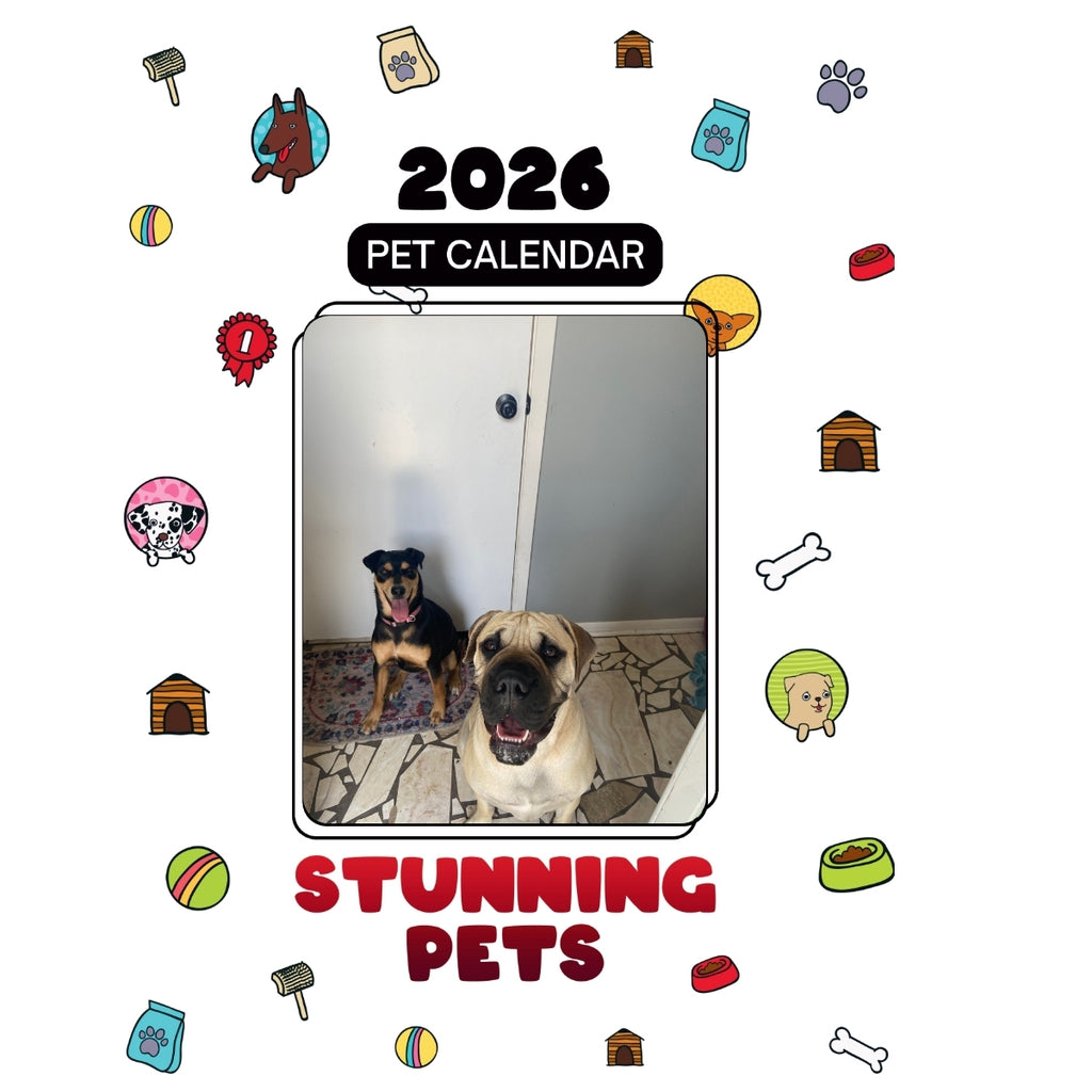 2 Headlines Stunning Pets: A 2026 Pet Calendar