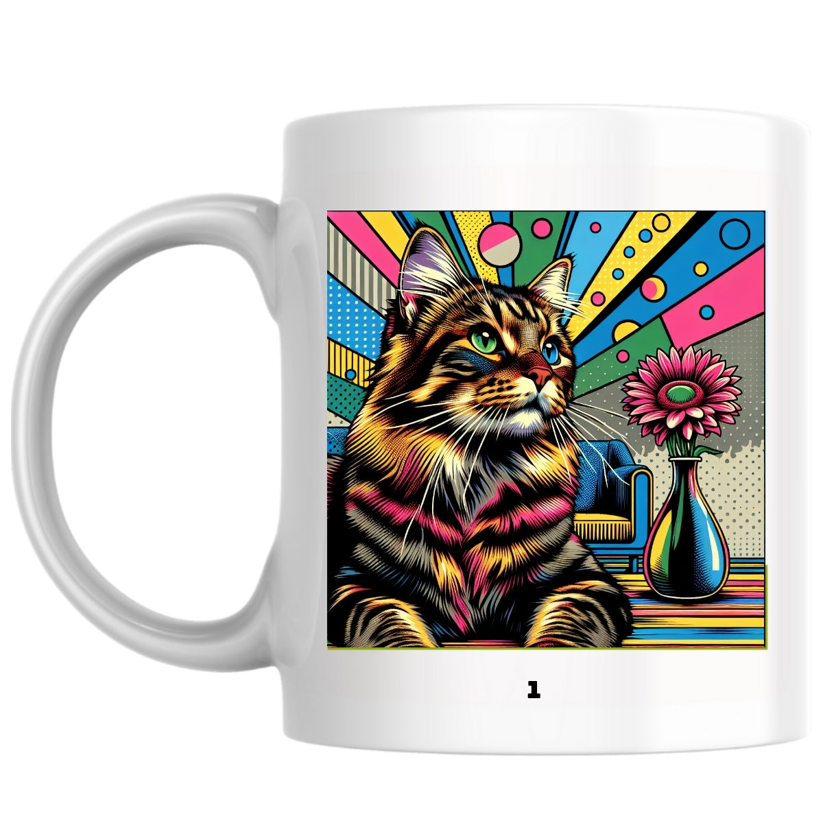 1 the Magnificent: Pop Art Coffee Mug