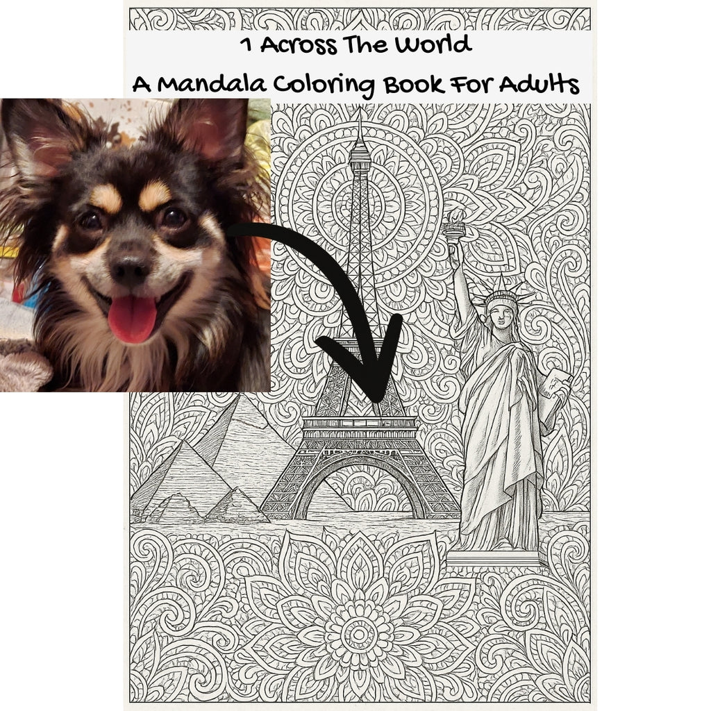 1 Across The World: A Mandala Coloring Book For Adults