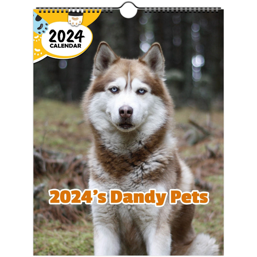 2024's Dandy Pets: 2024 Wall Calendar (Published)