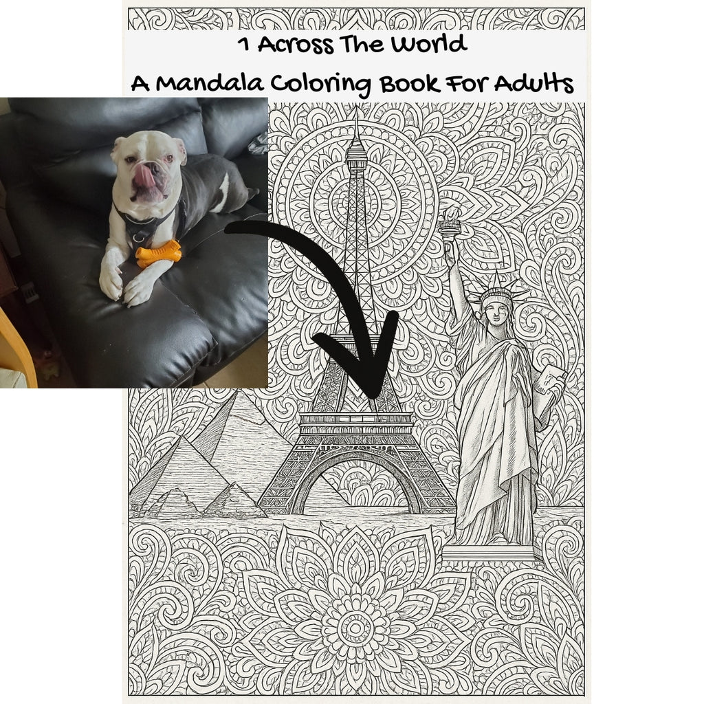 1 Across The World: A Mandala Coloring Book For Adults