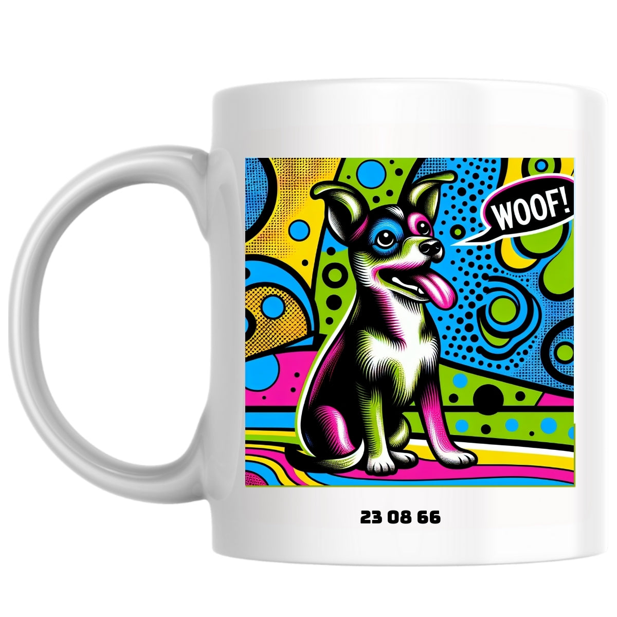 23 08 66 the Magnificent: Pop Art Coffee Mug