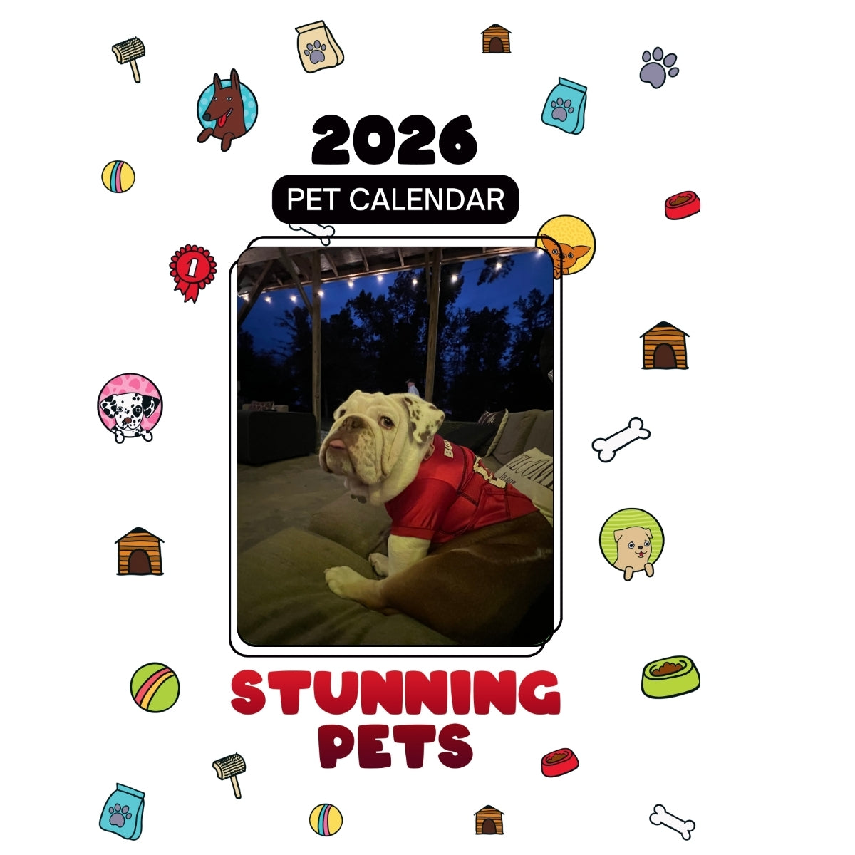 #Spamthebulldog Headlines Stunning Pets: A 2026 Pet Calendar