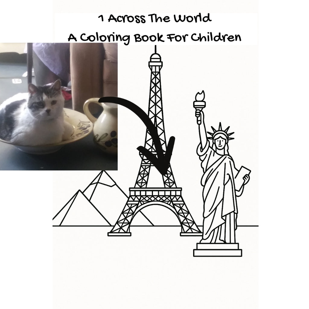 1 Across The World: A Coloring Book For Children