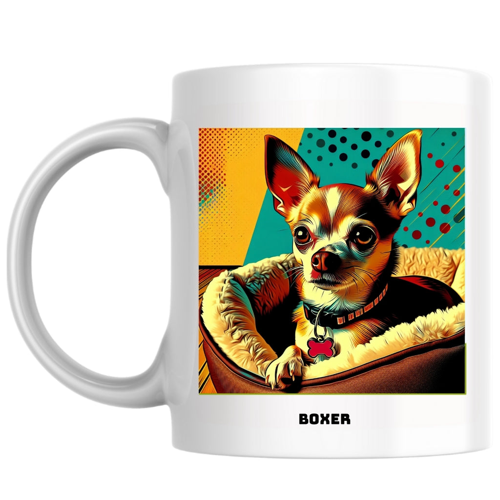 Boxer the Magnificent: Pop Art Coffee Mug