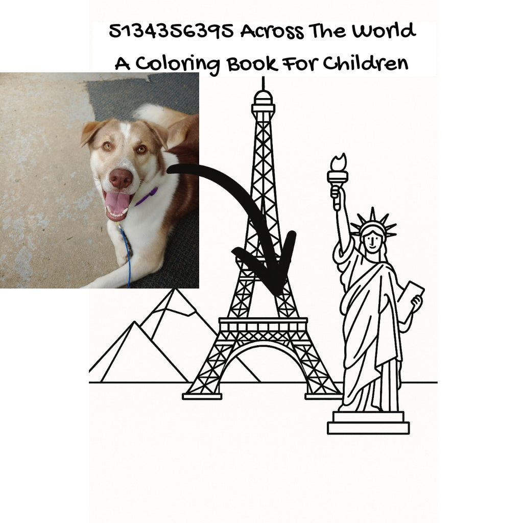5134356395 Across The World: A Coloring Book For Children