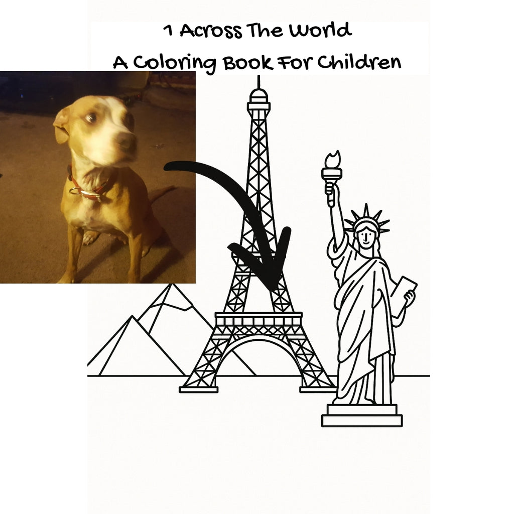 1 Across The World: A Coloring Book For Children