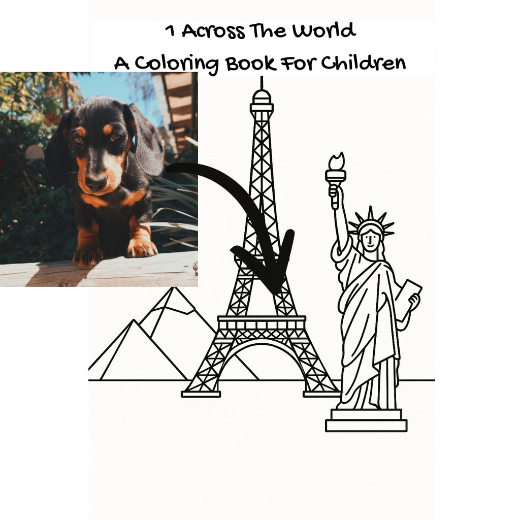 1 Across The World: A Coloring Book For Children