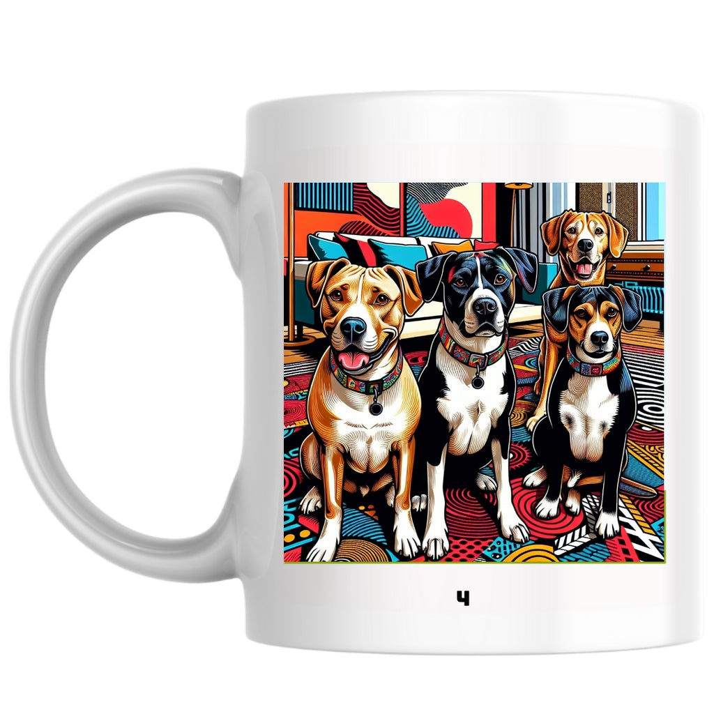4 the Magnificent: Pop Art Coffee Mug