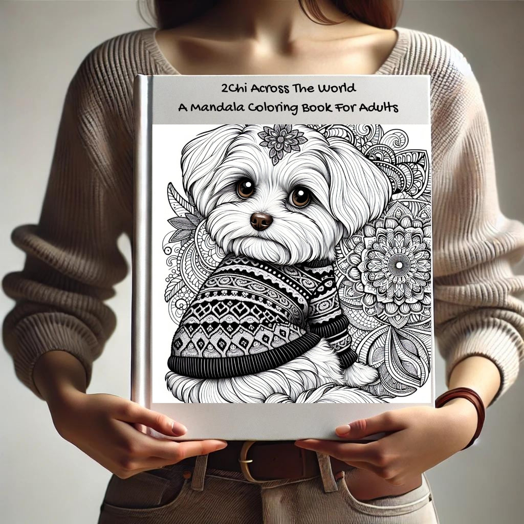 2Chi Across The World: A Mandala Coloring Book For Adults