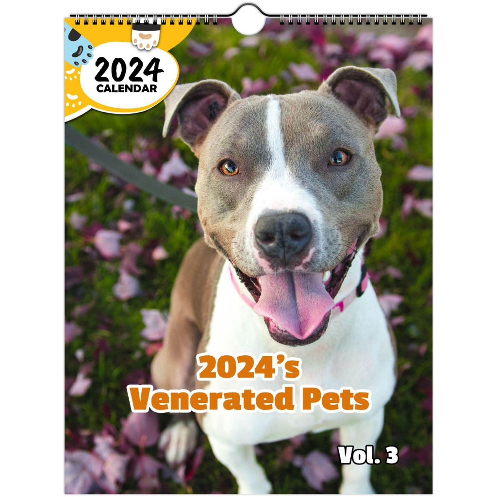 2024's Venerated Pets Volume Three: 2024 Wall Calendar (Published)