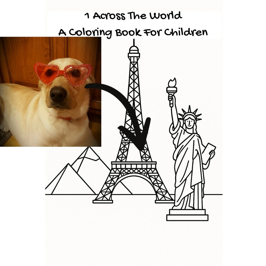 1 Across The World: A Coloring Book For Children