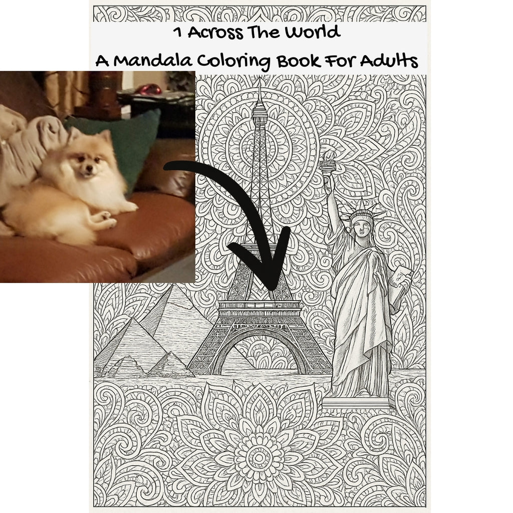 1 Across The World: A Mandala Coloring Book For Adults