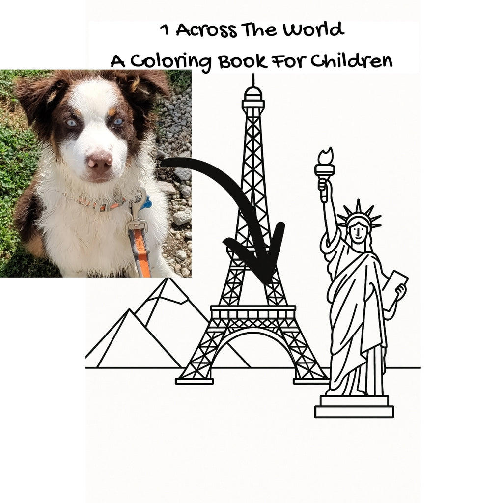 1 Across The World: A Coloring Book For Children