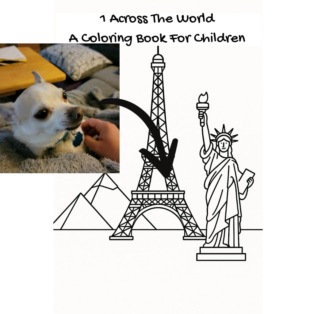 1 Across The World: A Coloring Book For Children
