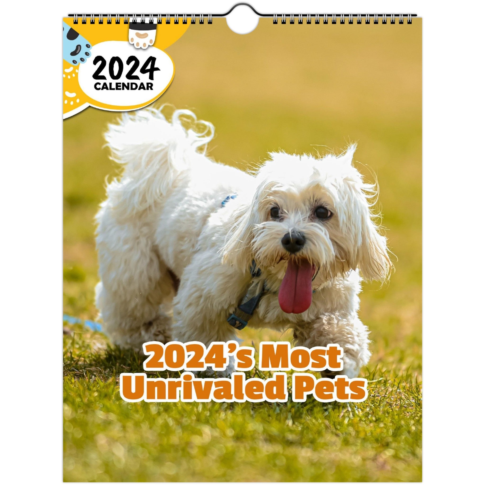 2024's Most Unrivaled Pets: 2024 Wall Calendar (Published)