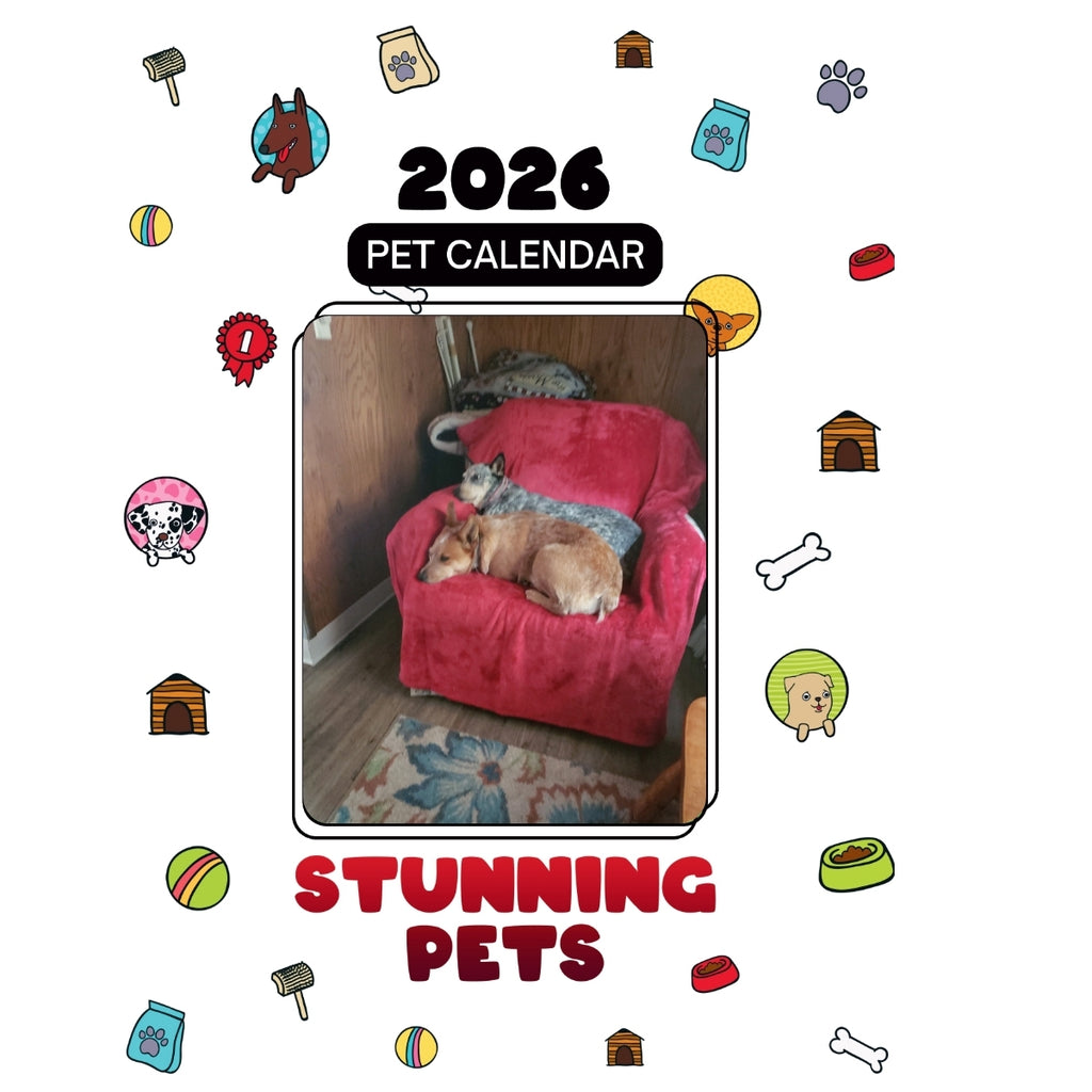 2 Headlines Stunning Pets: A 2026 Pet Calendar