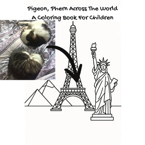 Pigeon, Phern Across The World: A Coloring Book For Children