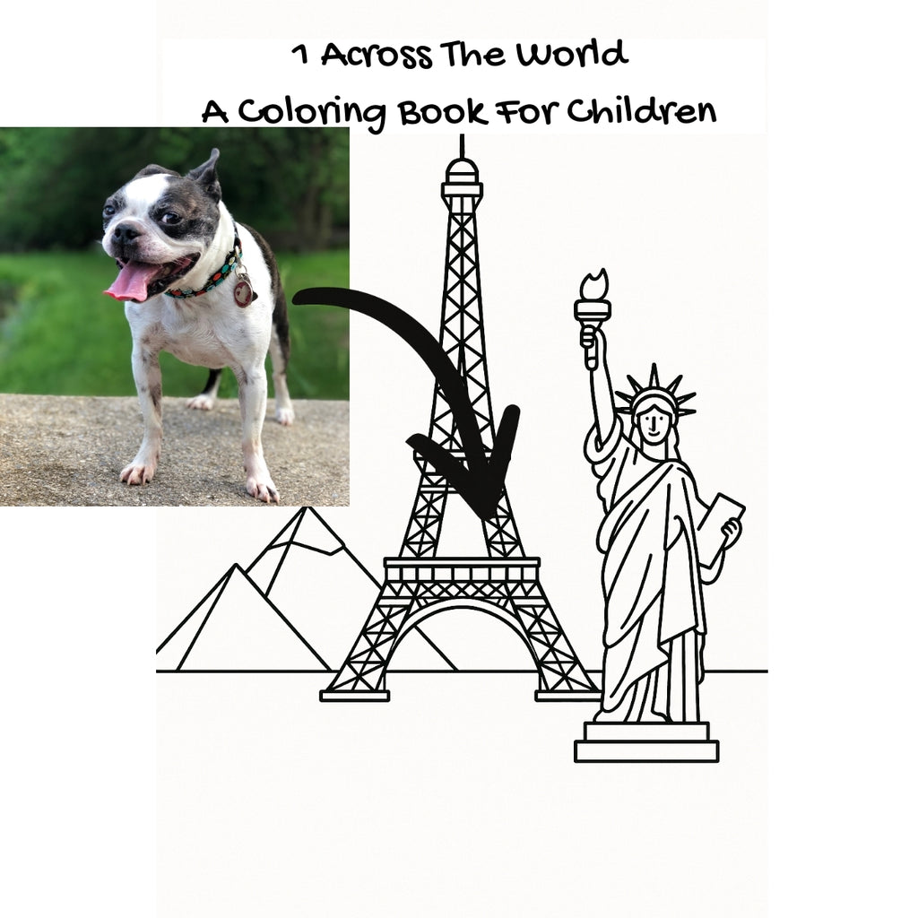 1 Across The World: A Coloring Book For Children