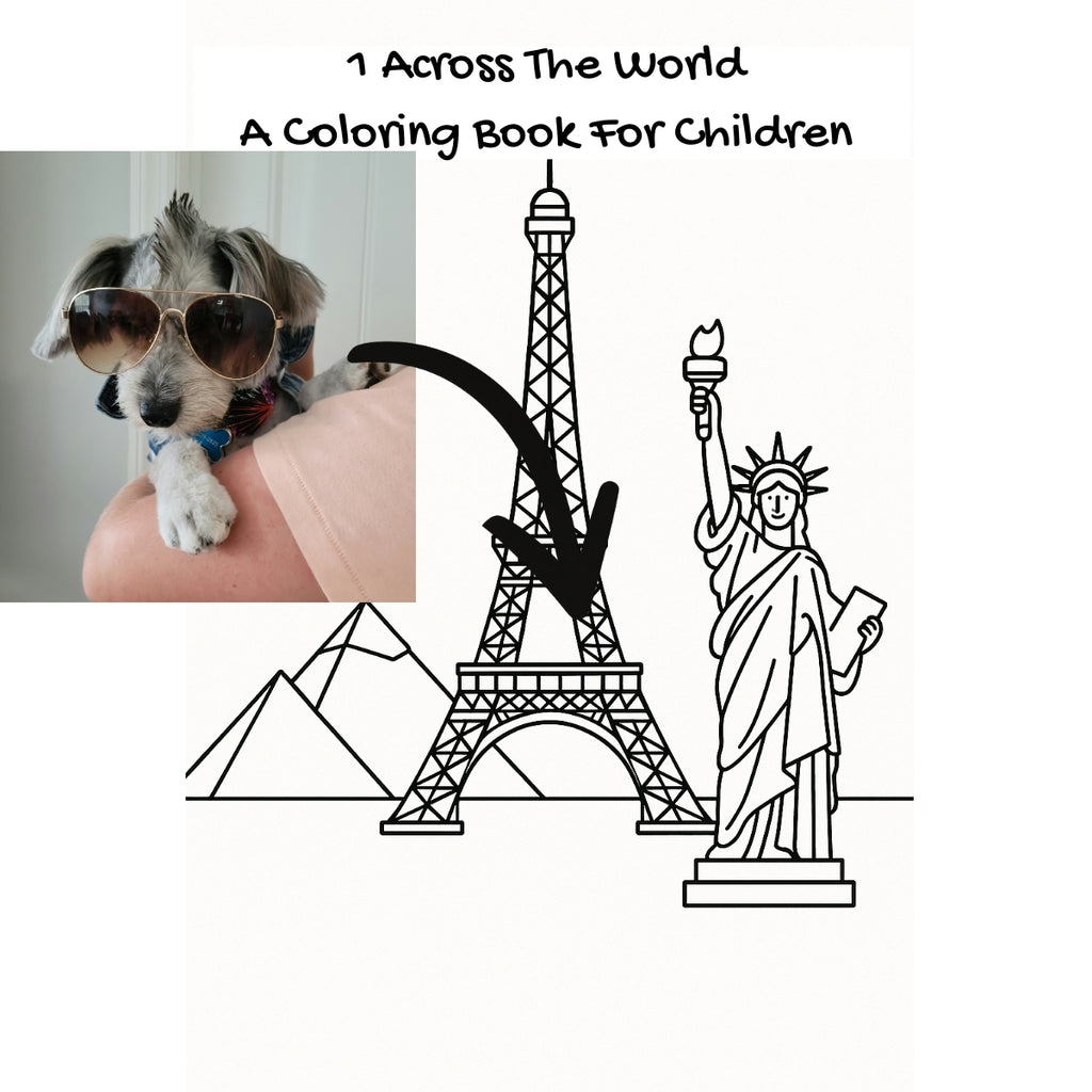 1 Across The World: A Coloring Book For Children
