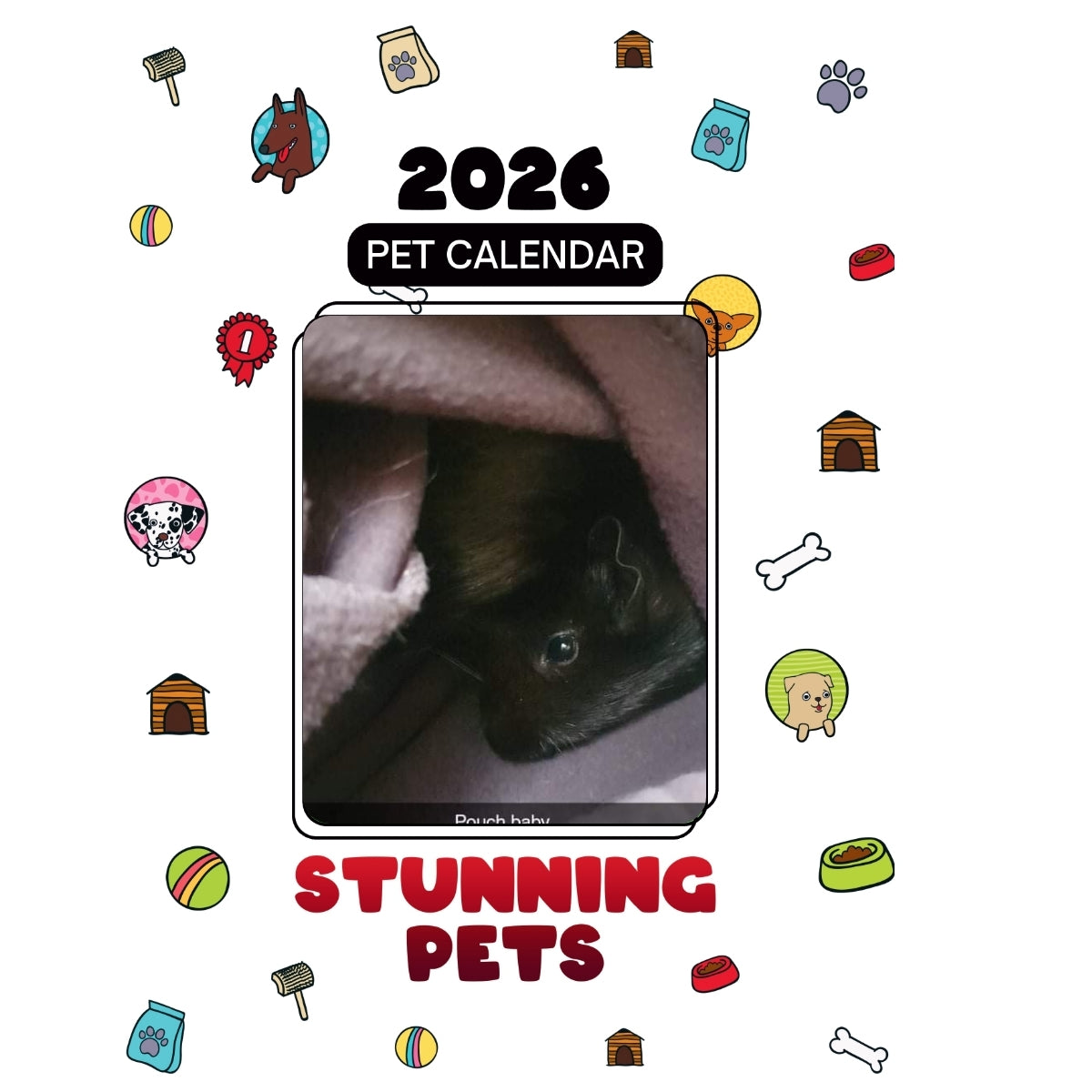 Guinea Pig Headlines Stunning Pets: A 2026 Pet Calendar