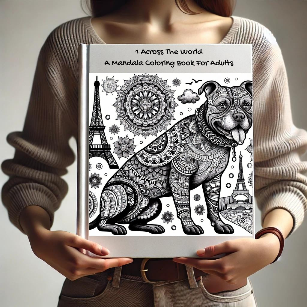 1 Across The World: A Mandala Coloring Book For Adults
