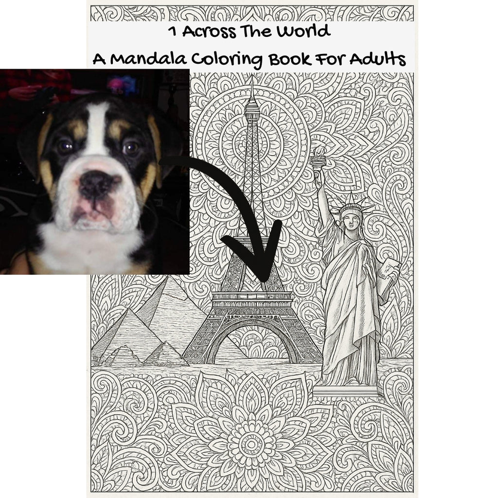 1 Across The World: A Mandala Coloring Book For Adults